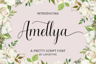 Amellya Script: A Modern Script Font for Web Design