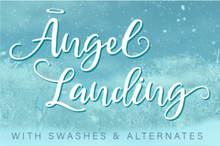 Angel Landing: A Script Font for Impactful Digital Design