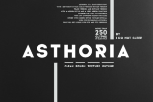 Asthoria: A Versatile Sans Serif for Modern Branding