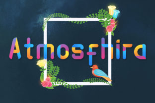 Atmosfhira: A Playful Color Font for Editorial Moments