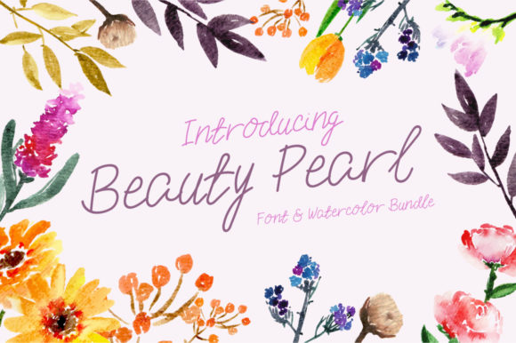 Beauty Pearl: A Luxurious Script Font for Handmade Brands