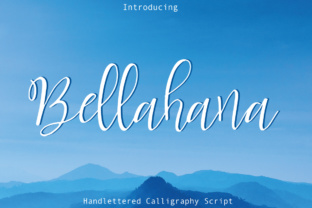 Bellahana: A Playful Script Font for Campaign Creativity
