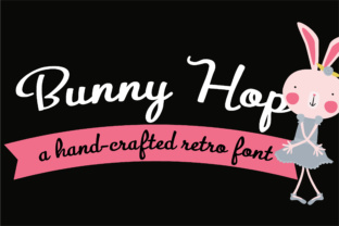 Bunny Hop: A Retro Script Font for Warm Branding