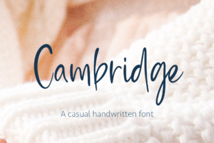 Cambridge Script: A Handmade Calligraphy Font That Actually Works in Branding