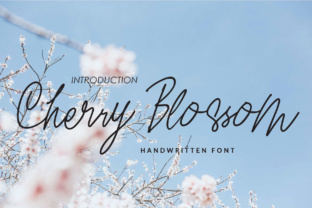 Cherry Blossom: A Font That Speaks in Soft, Bouncy Script