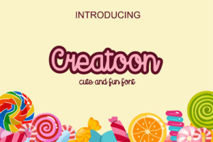 Creatoon: A Playful Script Font for Handmade Creators