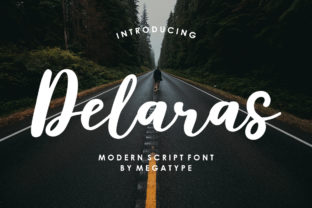 Delaras: A Bold Script Font for Real Business Branding