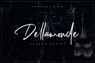 Dellamonde Script: A Font That Speaks in Style