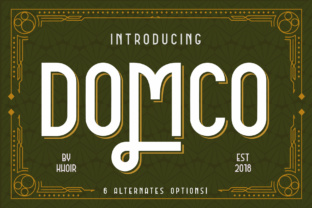 Domco: A Versatile Sans Serif for Modern Branding