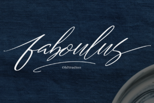 Faboulus: A Hand-Brushed Script Font That Feels Alive