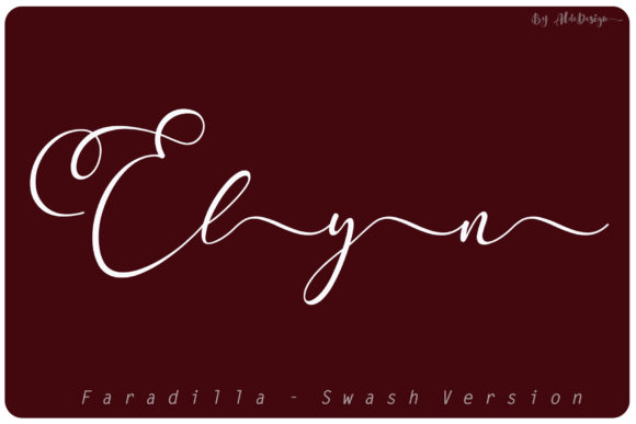 Faradilla Script: A Luxurious Script Font for Campaign Headlines