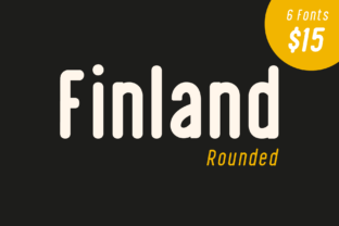 Finland Rounded: A Font That Fits Every Handmade Project
