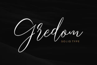 Gredom Script: A Delicate Balance of Elegance and Readability