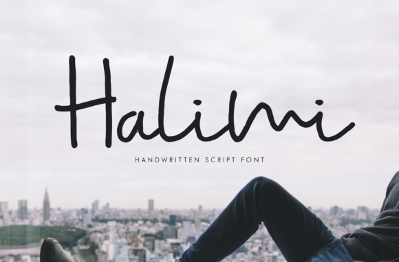 Halimi: A Script Font for Modern Web Design