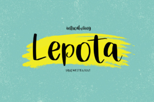 Lepota: A Script Font That Elevates Digital Branding