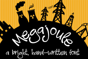Megajoule: A Whimsical Script Font for Branding Projects