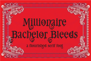 Millionaire Bleeds: A Font That Commands Attention