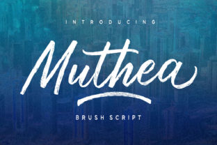 Muthea: A Handmade Script Font That Brings Warmth to Digital Headlines