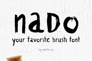 Nado: A Script Handwritten Font for Digital Design