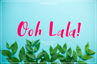 Ooh Lala: A Script Font for Editorial Grace