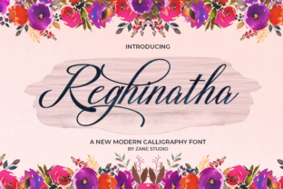 Reghinatha Script: A Modern Script Font for Web Design