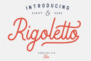 Rigoletto Script: A Playful Yet Polished Display Font for Digital Brands