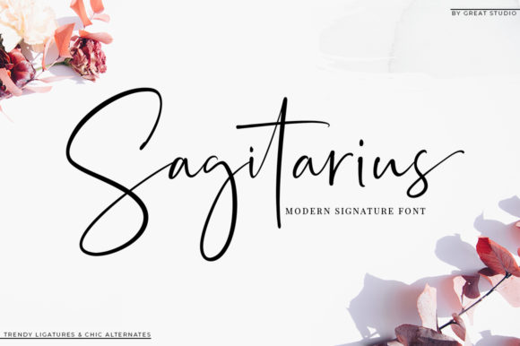 Sagitarius: A Premium Script Font for Scroll-Stopping Brand Content