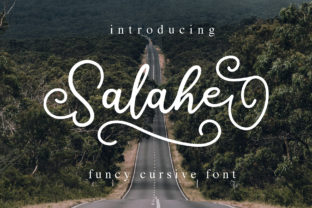 Salahe: A Sweet, Handwritten Script Font for Digital Branding