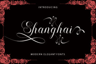 Shanghai: A Script Font That Breathes Elegance Into Every Layout