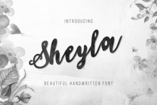 Sheyla: A Chic Handwritten Font for Editorial Impact