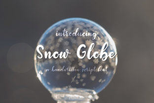 Snow Globe Font: A Playful Script for Holiday & Campaign Headlines