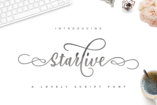 Starlive Script: A Delicate Balance of Elegance and Readability