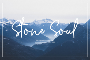 Stone Soul: A Script Font That Elevates Digital Branding