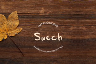 Suech: A Clean, Modern Handwritten Font for Real Branding