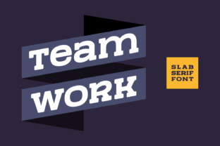 Team Work: A Font That Speaks Volumes for Your Brand