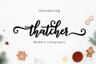 Thatcher Script: A Playful, Polished Font for Small Business Branding